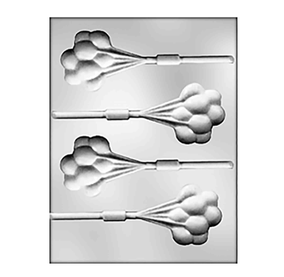 Bunch of Balloons Chocolate Lollipop Mold | www.sprinklebeesweet.com
