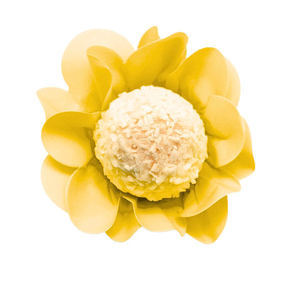 Blossom Flower Candy Cups: Yellow | www.sprinklebeesweet.com