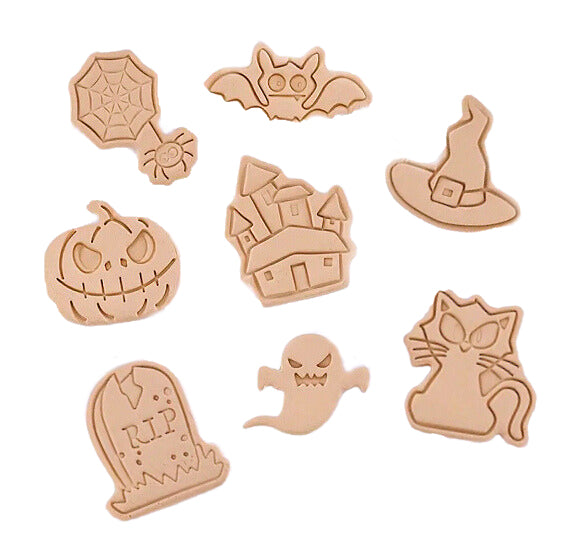 Halloween Cookie Cutter & Stampers Set | www.sprinklebeesweet.com