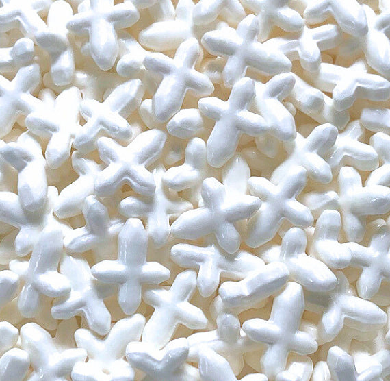 White Cross Candy Sprinkles | www.sprinklebeesweet.com