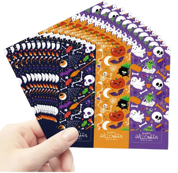 Halloween Treat Box Stickers: 5 Designs | www.sprinklebeesweet.com