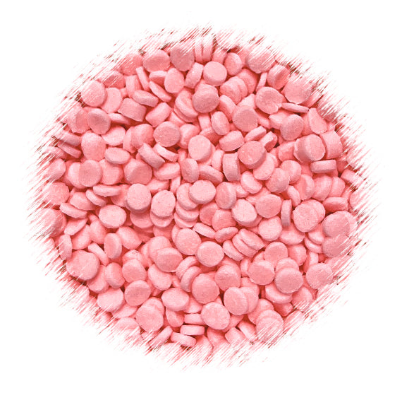 Light Pink Dot Sprinkles: 4mm | www.sprinklebeesweet.com