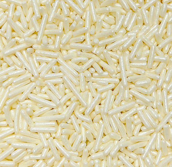 Shimmer Baby Yellow Jimmies | www.sprinklebeesweet.com