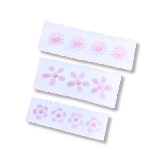 Flower Fondant Mold Set of 3 | www.sprinklebeesweet.com
