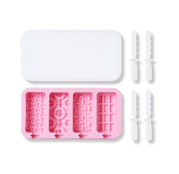 Multi Textured Cakesicle Mold: Circles | www.sprinklebeesweet.com
