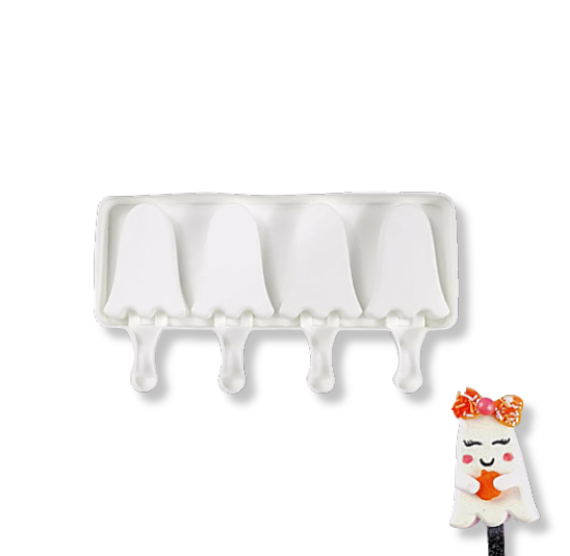Ghost Cakesicle Mold | www.sprinklebeesweet.com