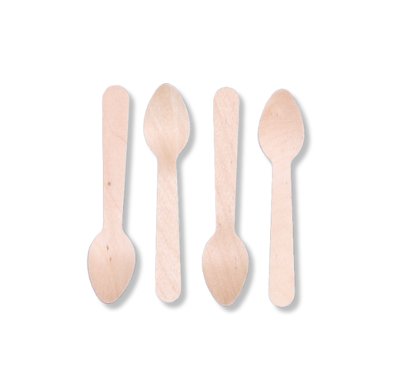 Disposable Mini Wooden Spoons | www.sprinklebeesweet.com