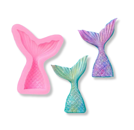 Mermaid Tail Candy Mold: Small | www.sprinklebeesweet.com