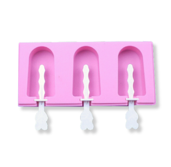 Flat Bottom Cakesicle Mold | www.sprinklebeesweet.com