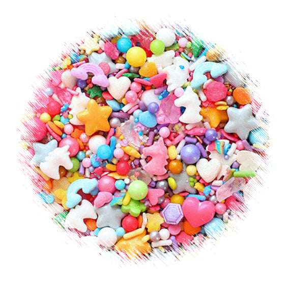 Bulk Sprinklefetti Unicorn Sprinkle Mix | www.sprinklebeesweet.com