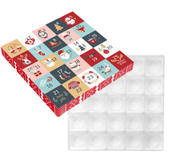 Small Advent Calendar: 25 Days | www.sprinklebeesweet.com