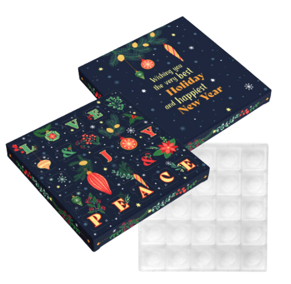 Small Advent Calendar: Love, Joy, Peace | www.sprinklebeesweet.com