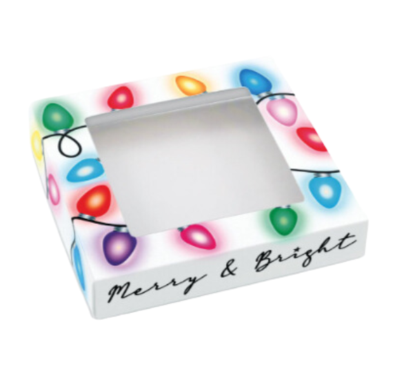 Christmas Cookie Box Kit: Merry & Bright (5.5") | www.sprinklebeesweet.com