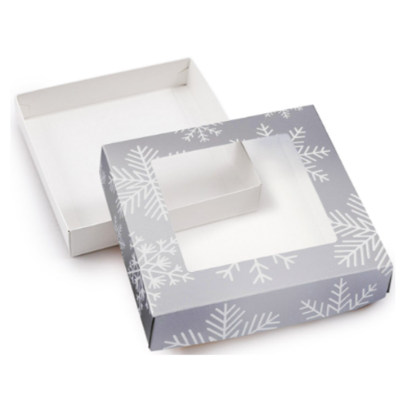 Candy Box Kit: Silver Snowflakes | www.sprinklebeesweet.com