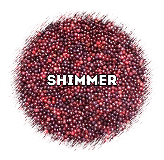 Shimmer Fallen Leaves Nonpareils Mix | www.sprinklebeesweet.com