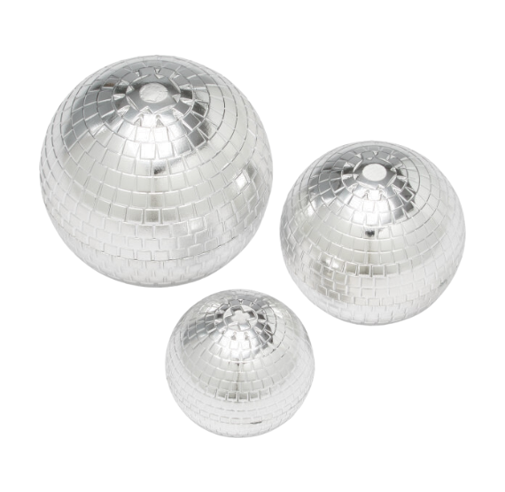 Groovy Disco Ball Cake Toppers Set | www.sprinklebeesweet.com