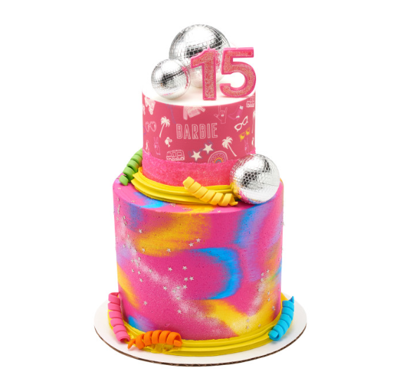 Groovy Disco Ball Cake Toppers Set | www.sprinklebeesweet.com