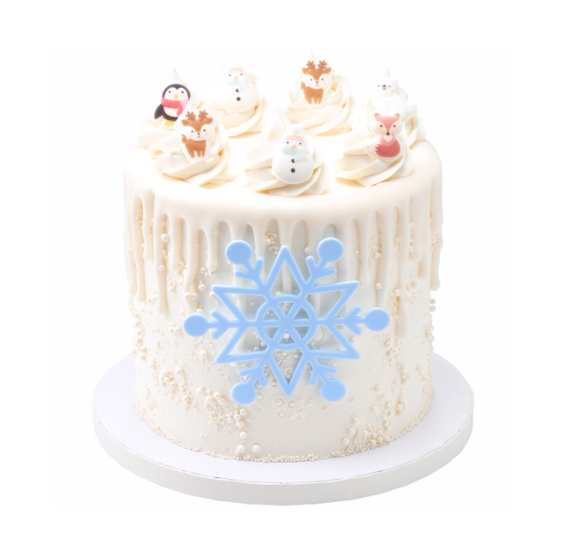 Cute Winter Animals Sugar Toppers | www.sprinklebeesweet.com