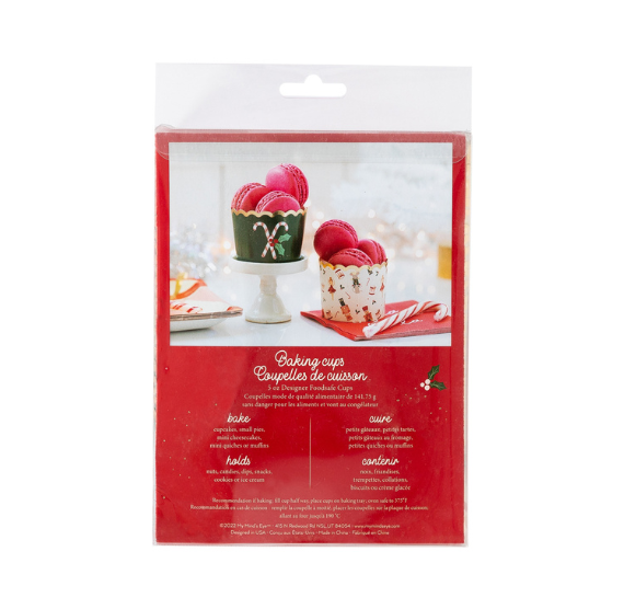 Christmas Baking Cups: Nutcracker Sweet | www.sprinklebeesweet.com