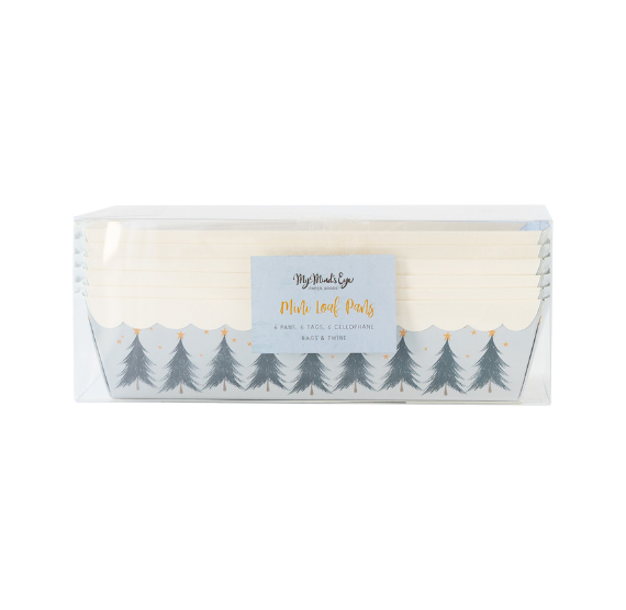 Christmas Loaf Pan Kit: Blue Pine Tree | www.sprinklebeesweet.com