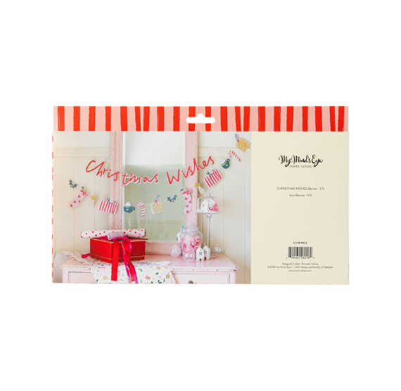 Christmas Wishes Banner Set | www.sprinklebeesweet.com