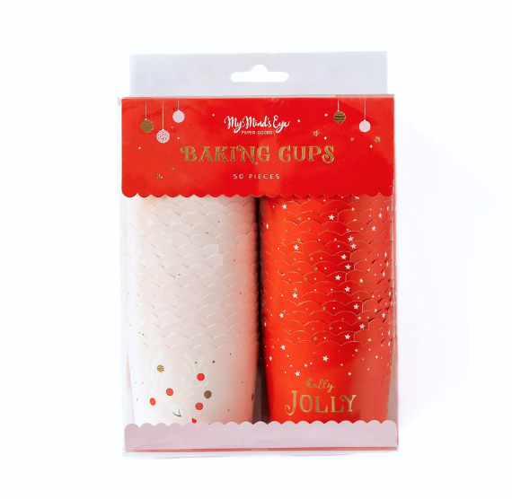Christmas Baking Cups: Reindeer Food | www.sprinklebeesweet.com