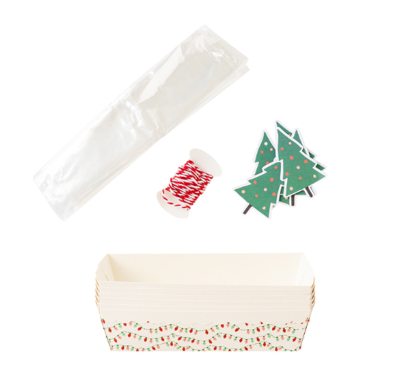 Christmas Loaf Pan Kit: Christmas Lights | www.sprinklebeesweet.com