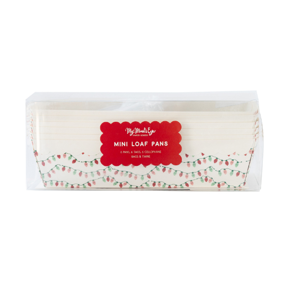 Christmas Loaf Pan Kit: Christmas Lights | www.sprinklebeesweet.com