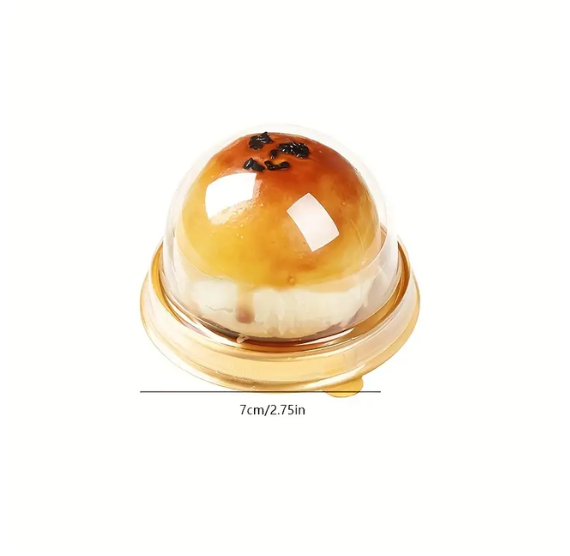 Gold Candy Box with Domed Lid | www.sprinklebeesweet.com
