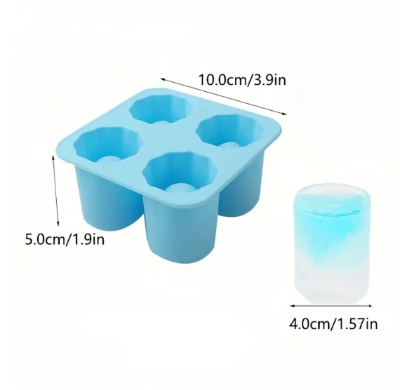 Silicone Shot Glass Mold: Hot Cocoa Bomb Shots | www.sprinklebeesweet.com