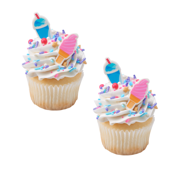 Sweet Treats Edible Icing Decorations: 36 Count | www.sprinklebeesweet.com