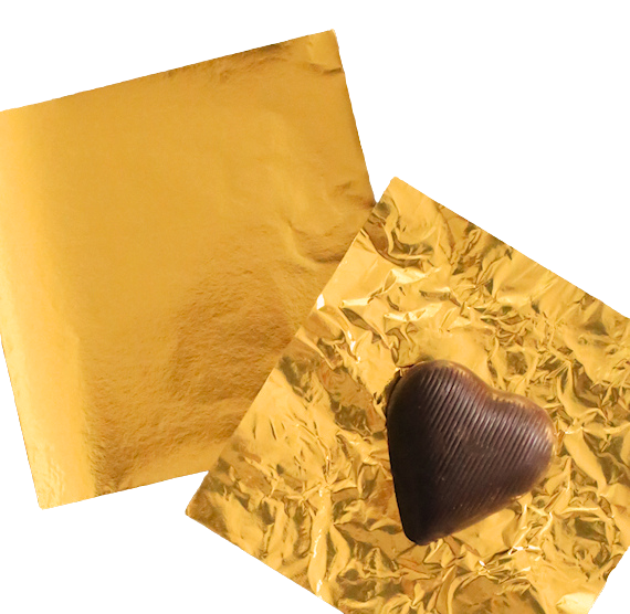 Royal Gold Foil Candy Wrappers | www.sprinklebeesweet.com