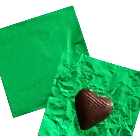 Green Foil Candy Wrappers | www.sprinklebeesweet.com