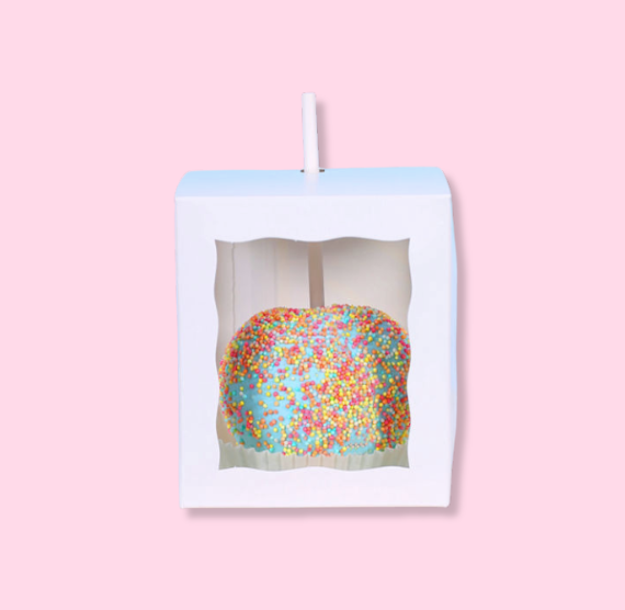 White Candy Apple Box Kit | www.sprinklebeesweet.com