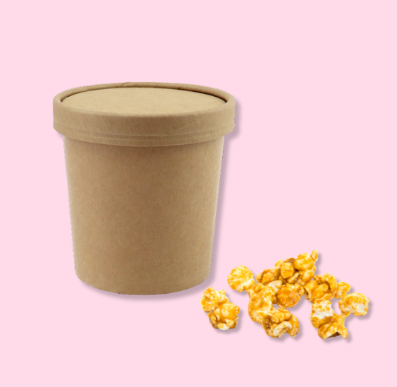 Kraft Brown Ice Cream Cartons: 16 oz | www.sprinklebeesweet.com
