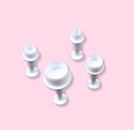 Mini Circle Fondant Cutters | www.sprinklebeesweet.com