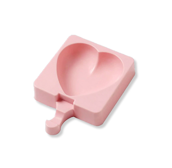 Single Heart Cakesicle Mold | www.sprinklebeesweet.com