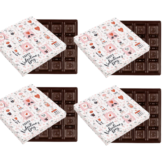 Valentine's Day Advent Calendar Box Kit: 14 Day Countdown | www.sprinklebeesweet.com