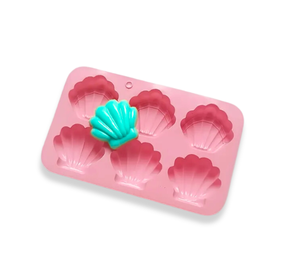 Silicone Shell Mold | www.sprinklebeesweet.com