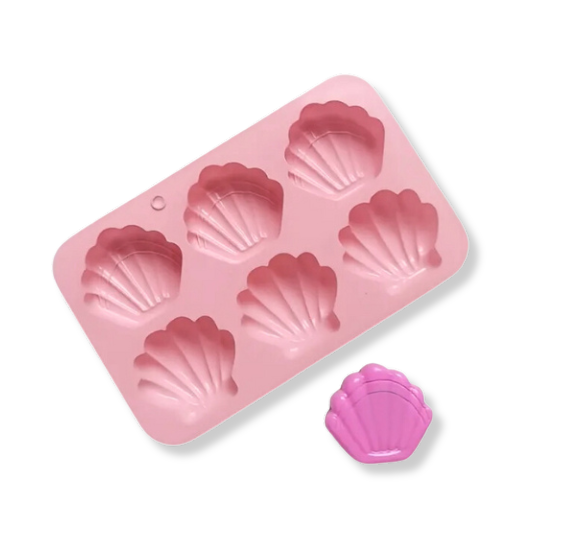 Silicone Shell Mold | www.sprinklebeesweet.com