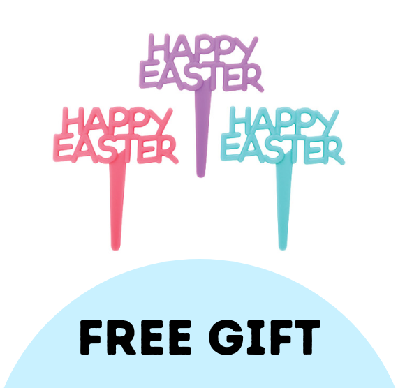 Easter Sugar Toppers Box Set: 2024 with FREE GIFT | www.sprinklebeesweet.com