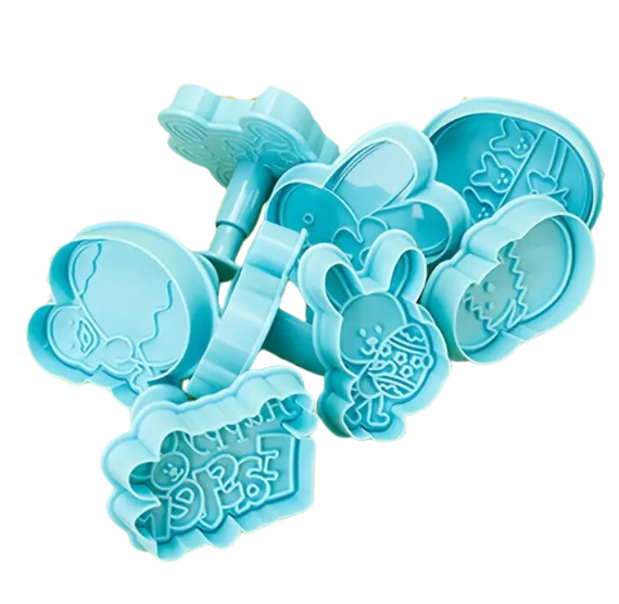 Happy Easter Cookie Cutter Stampers | www.sprinklebeesweet.com