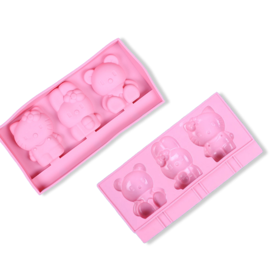 Hello Kitty Cakesicle Mold: Cat, Bear + Bunny | www.sprinklebeesweet.com