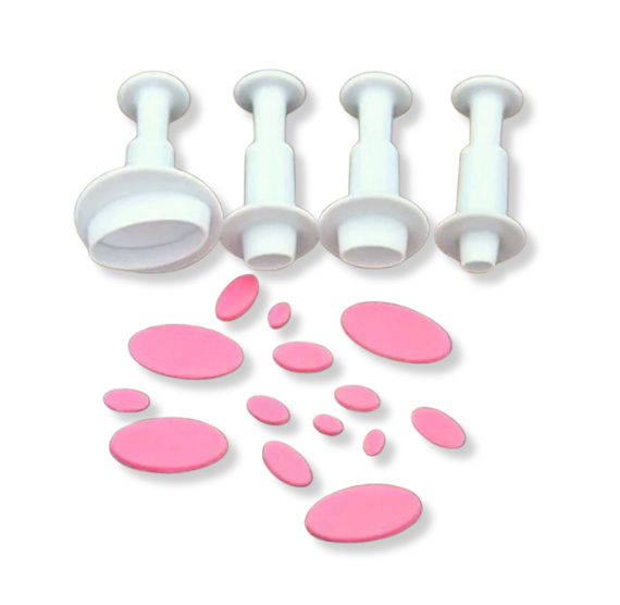 Oval Fondant Cutters | www.sprinklebeesweet.com