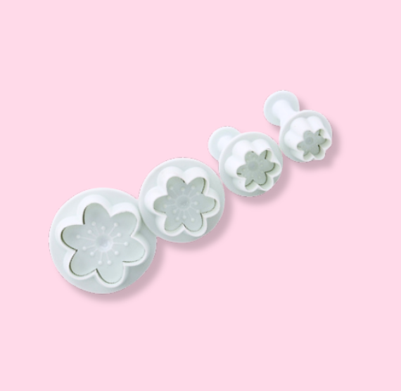 Cherry Blossom Fondant Cutters | www.sprinklebeesweet.com