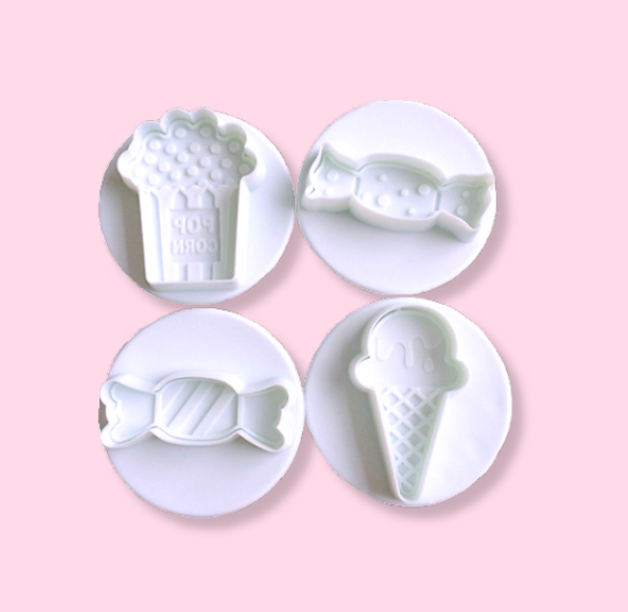 Snack Food Cutter Stampers | www.sprinklebeesweet.com