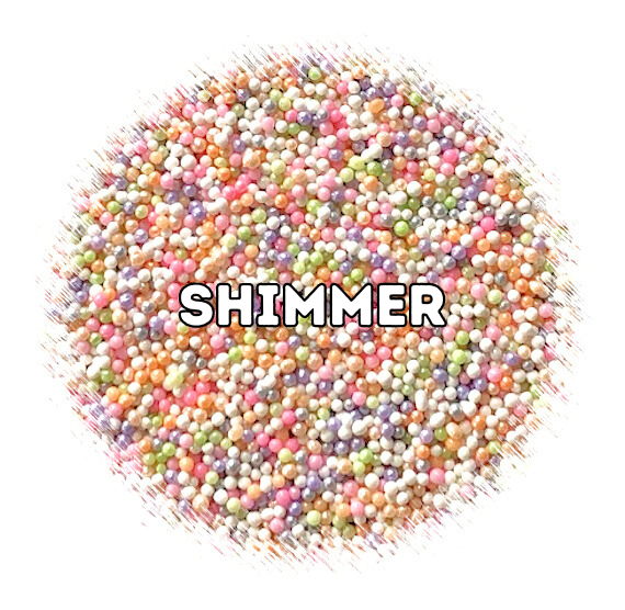 Bulk Nonpareils: Shimmer Pastel Halloween | www.sprinklebeesweet.com