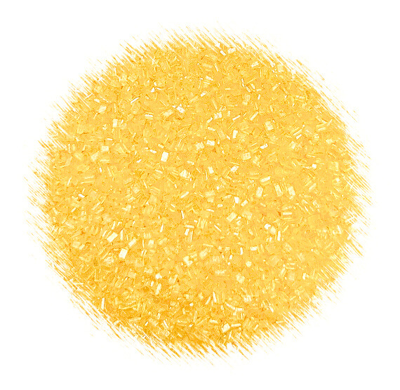 Shimmer Yellow Sparkling Sugar | www.sprinklebeesweet.com