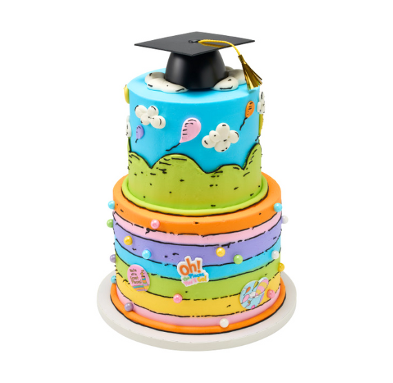 Graduation Cupcake Topper Rings: Oh the Places You'll Go! | www.sprinklebeesweet.com