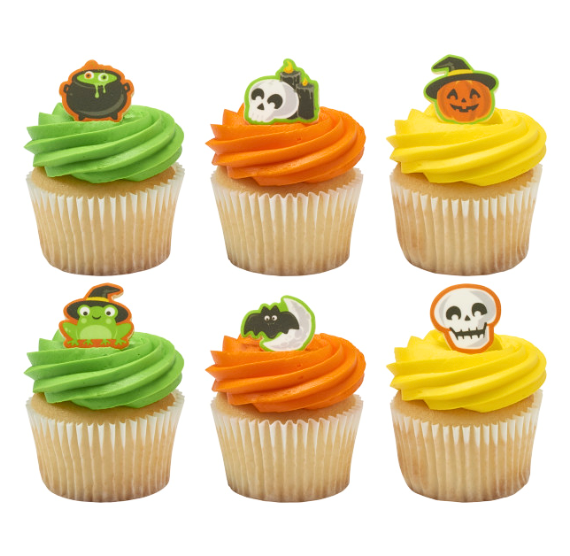Bulk Halloween Edible Icing Decorations: 180 Count | www.sprinklebeesweet.com